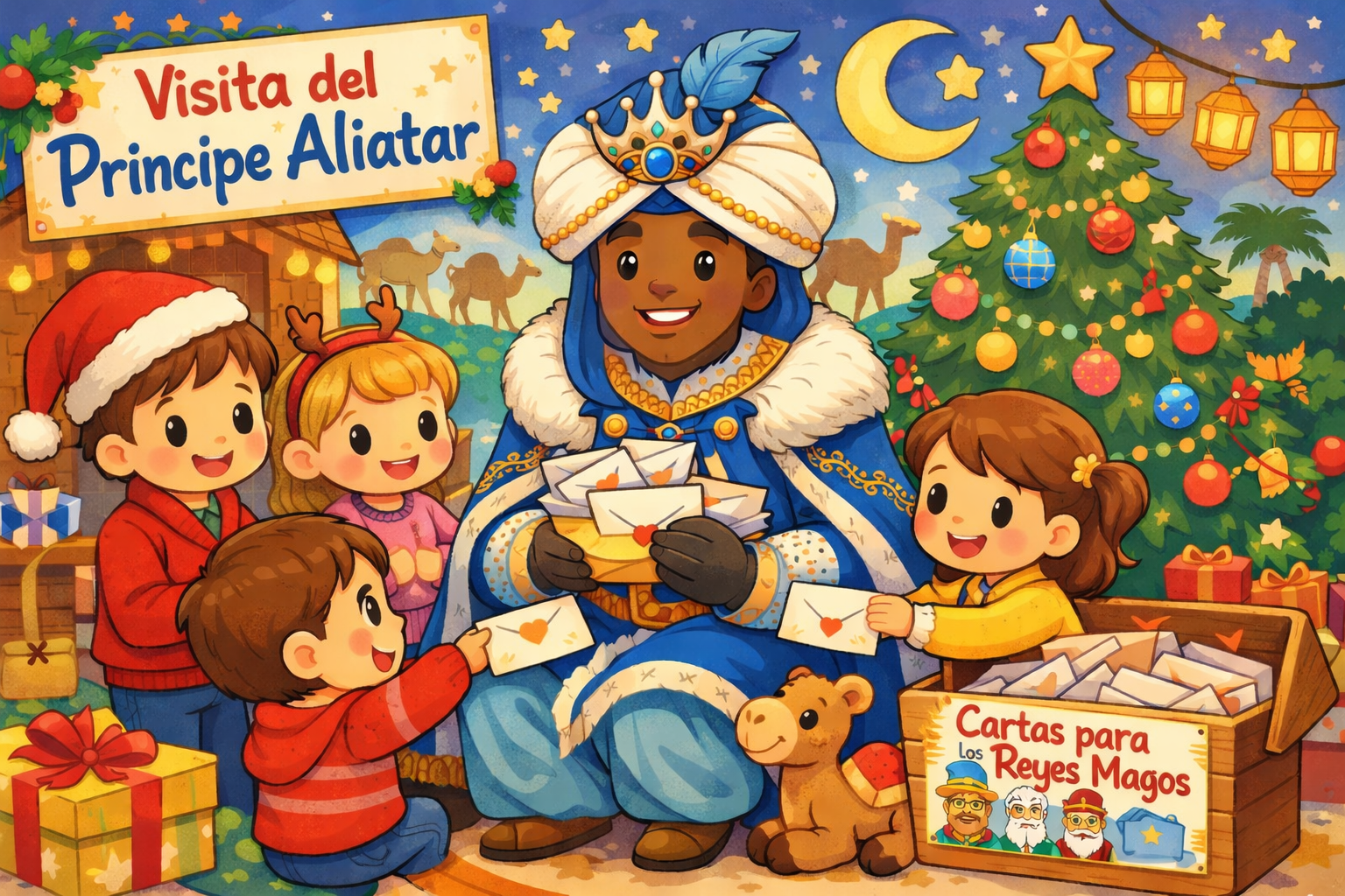 VISITA DEL PRÍNCIPE ALIATAR